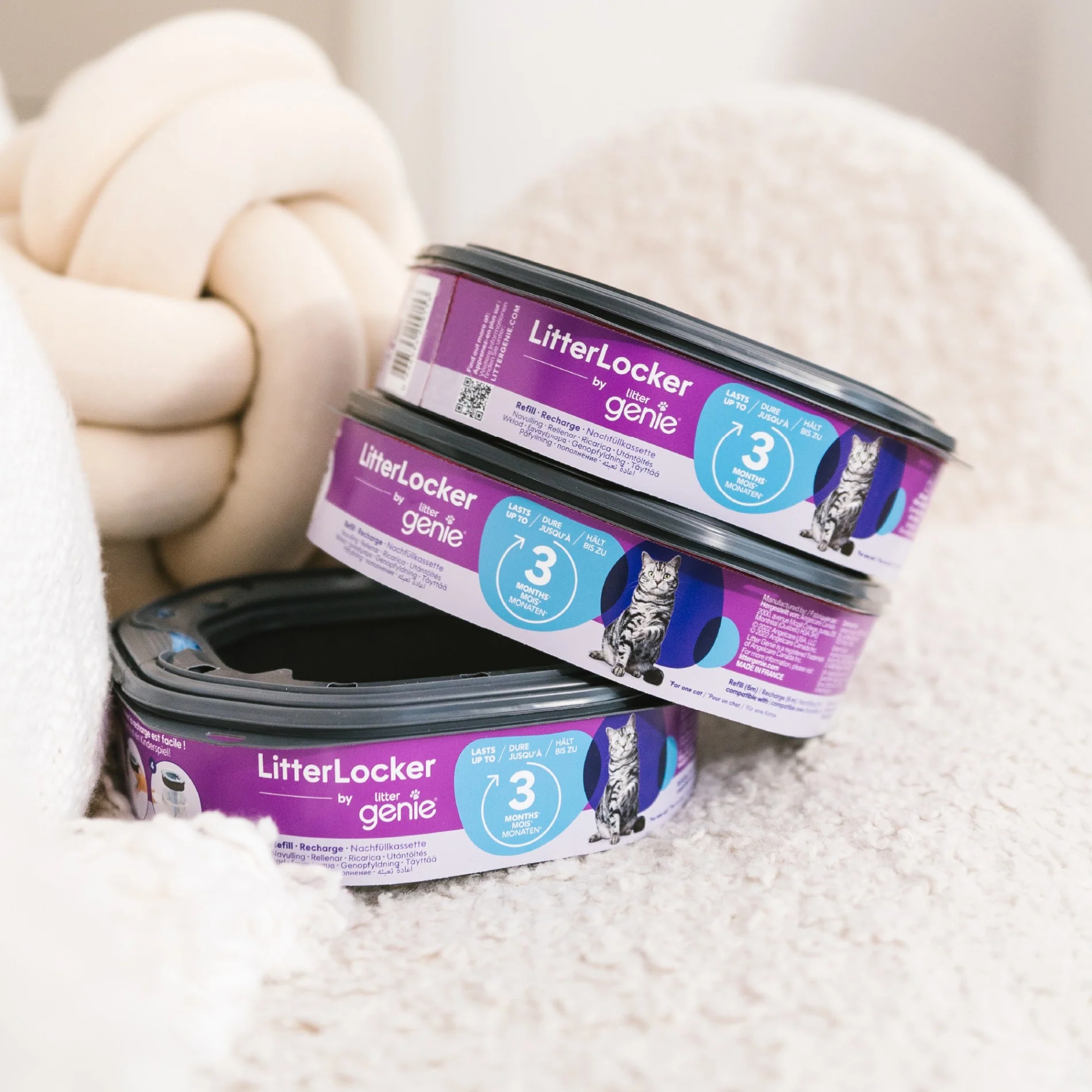 Recharge octogonale pour poubelle Litter Locker Fashion & Litter Genie – Image 9