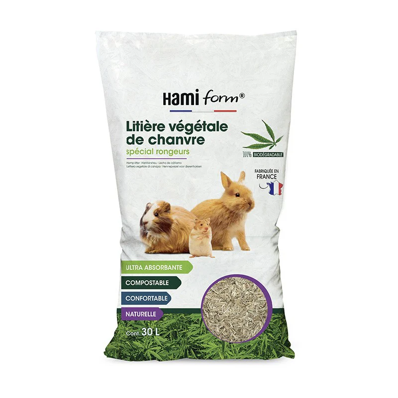 Litière végétale de Chanvre