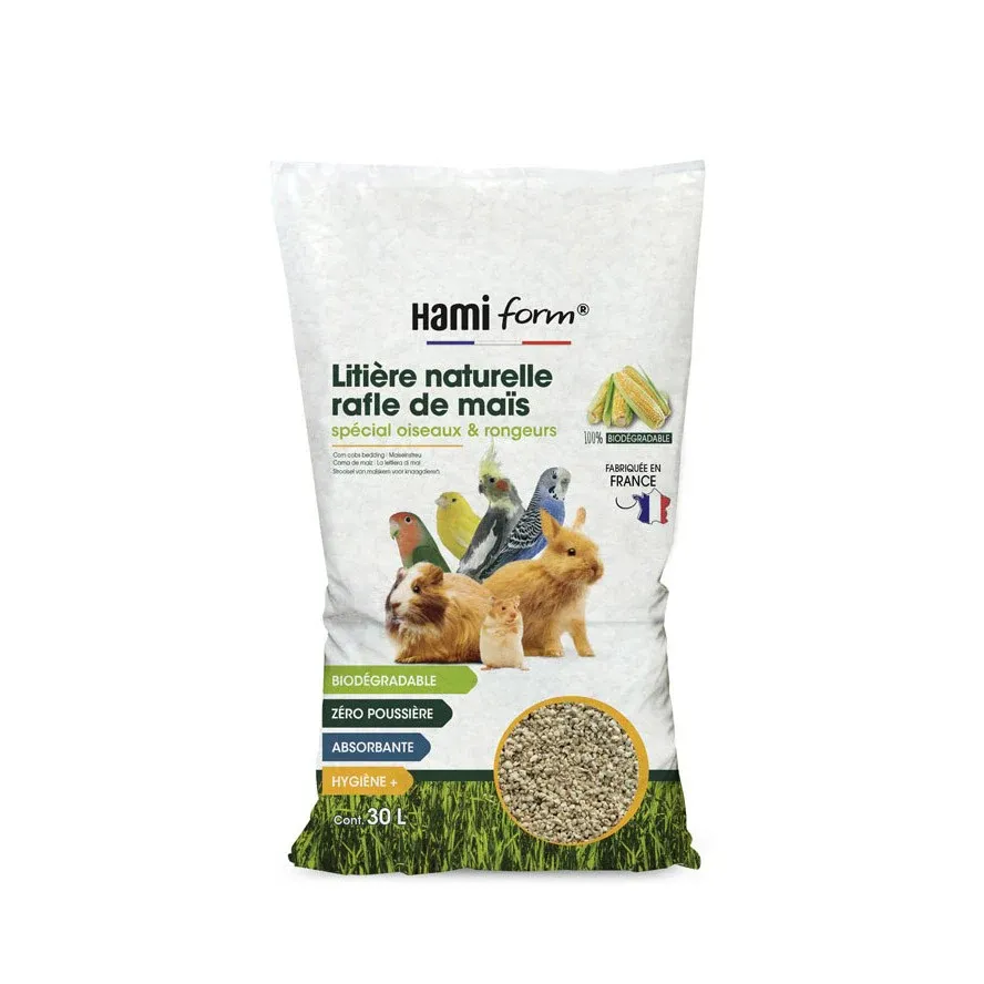 Litière naturelle en rafle de maïs – Image 3